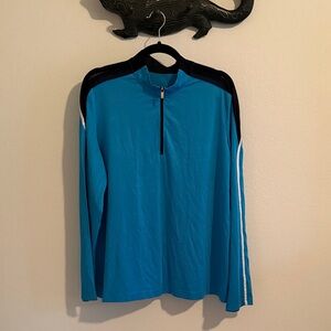 Tail Women's Blue and Black Long Sleeve Top